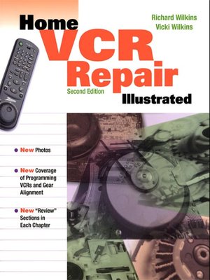 cover image of Home VCR Repair Illustrated